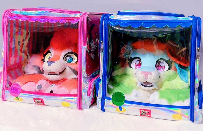 Claw Machine Fursuit Backpack